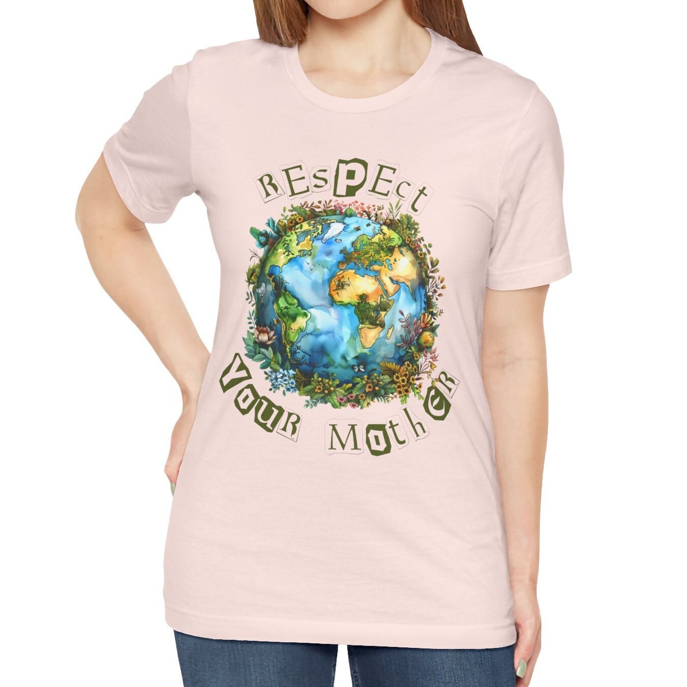 Respect Your Mother Shirt, Earth Day Environment