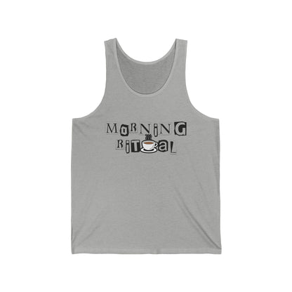 Morning Ritual Coffee Tank Top, Coffee Lover Shirt