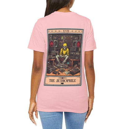 Audiophile Tarot Card Shirt - Back Print Audio Lover Gift