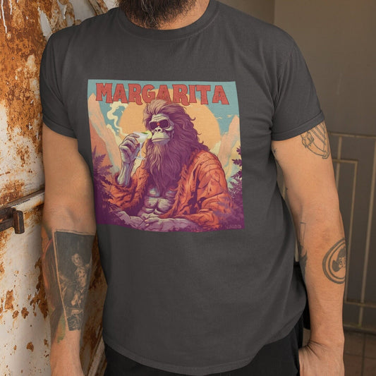 Bigfoot Margarita Shirt, Bigfoot Cocktail Shirts Margarita Drink Gifts