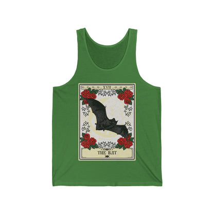 The Bat Tarot Card Tank Top, Bat Shirt