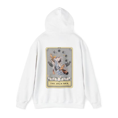 Jiu Jitsu Hoodie The ArmBar Tarot Card Hoodie, JiuJitsu Arm Bar Pose Hoodie