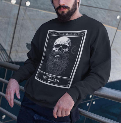 The Beard Tarot Card Sweatshirt, Beard Sweatshirt, Bearded Man Gift