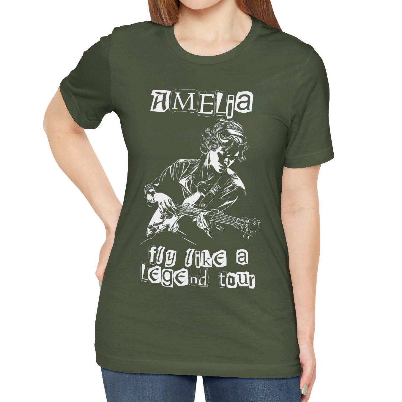 Amelia Earhart Fly Like a Legend Tour Shirt, Women History T-shirt