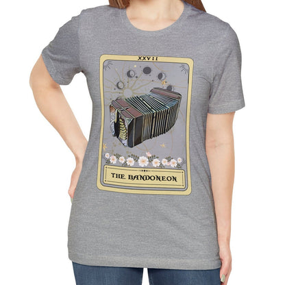 Bandoneon Shirt - Tango Music Tarot Card Gift for Players and Lovers