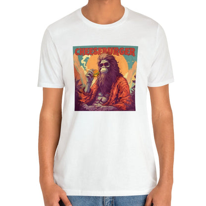 Bigfoot Cheeseburger Shirt, Bigfoot Burger Shirts Hamburger Gifts Sasquatch