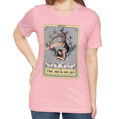 Aerialist Tarot Card Shirt - Aerial Dance T-shirt for Aerial Hoop Lovers