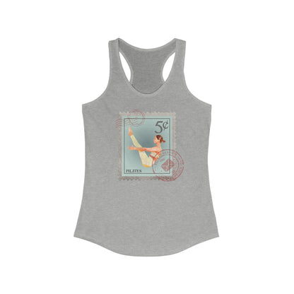 Pilates Pose Tank Top, Racerback