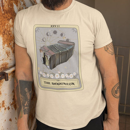 Bandoneon Shirt - Tango Music Tarot Card Gift for Lovers