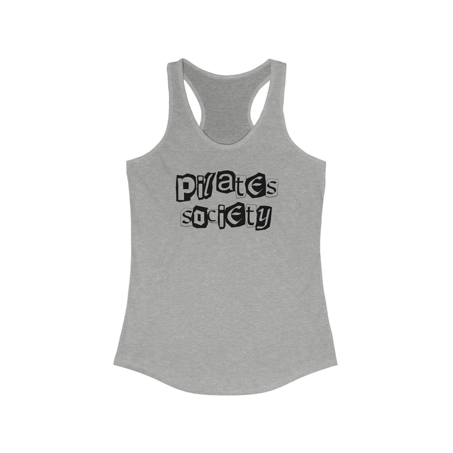 Pilates Society Tank Top, Pilates Racerback Tank Top