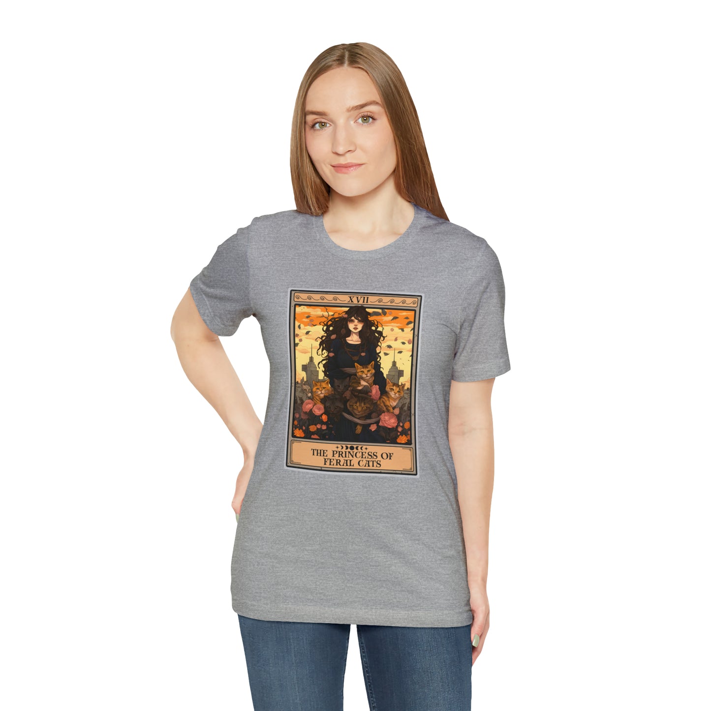 The Princess of Feral Cats Tarot Card Shirt, Cat Lover Gifts