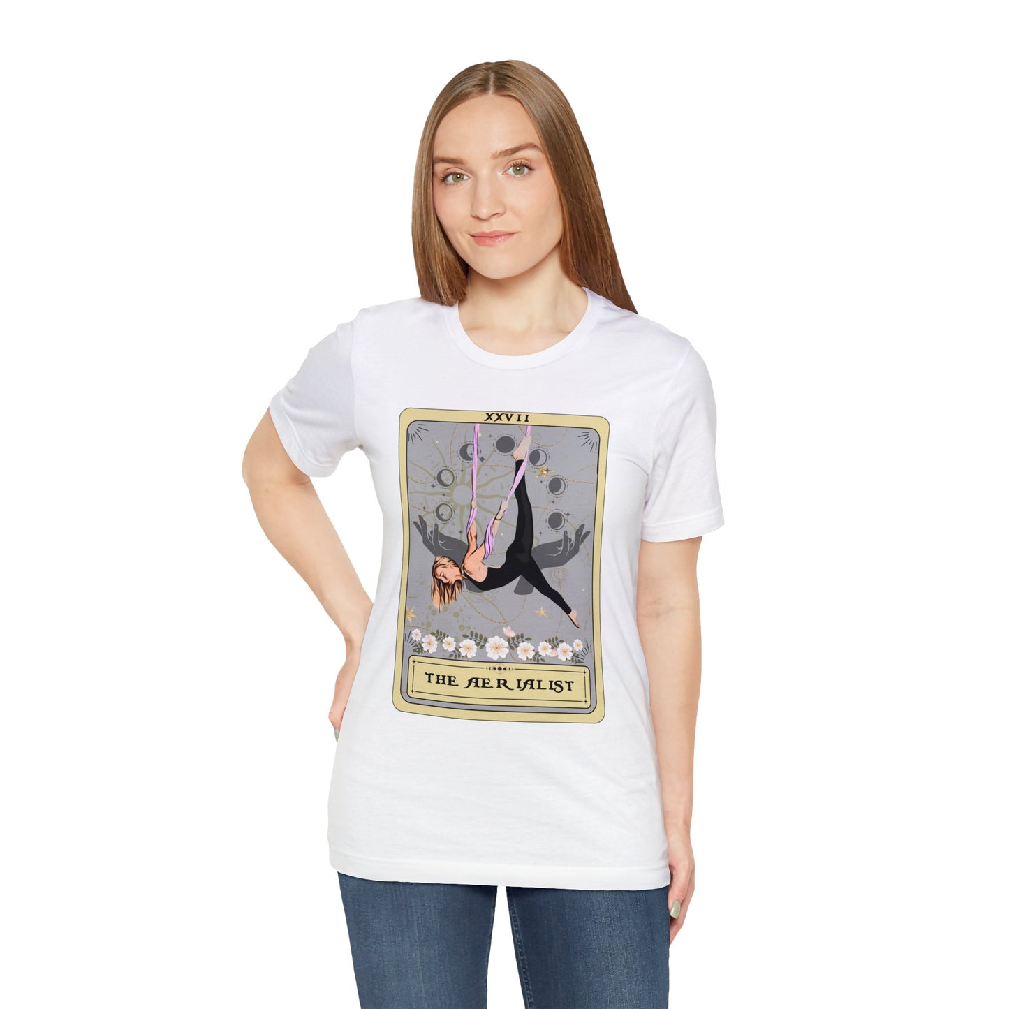 The Aerialist Tarot Card Shirt, Aerial Yoga T-shirt