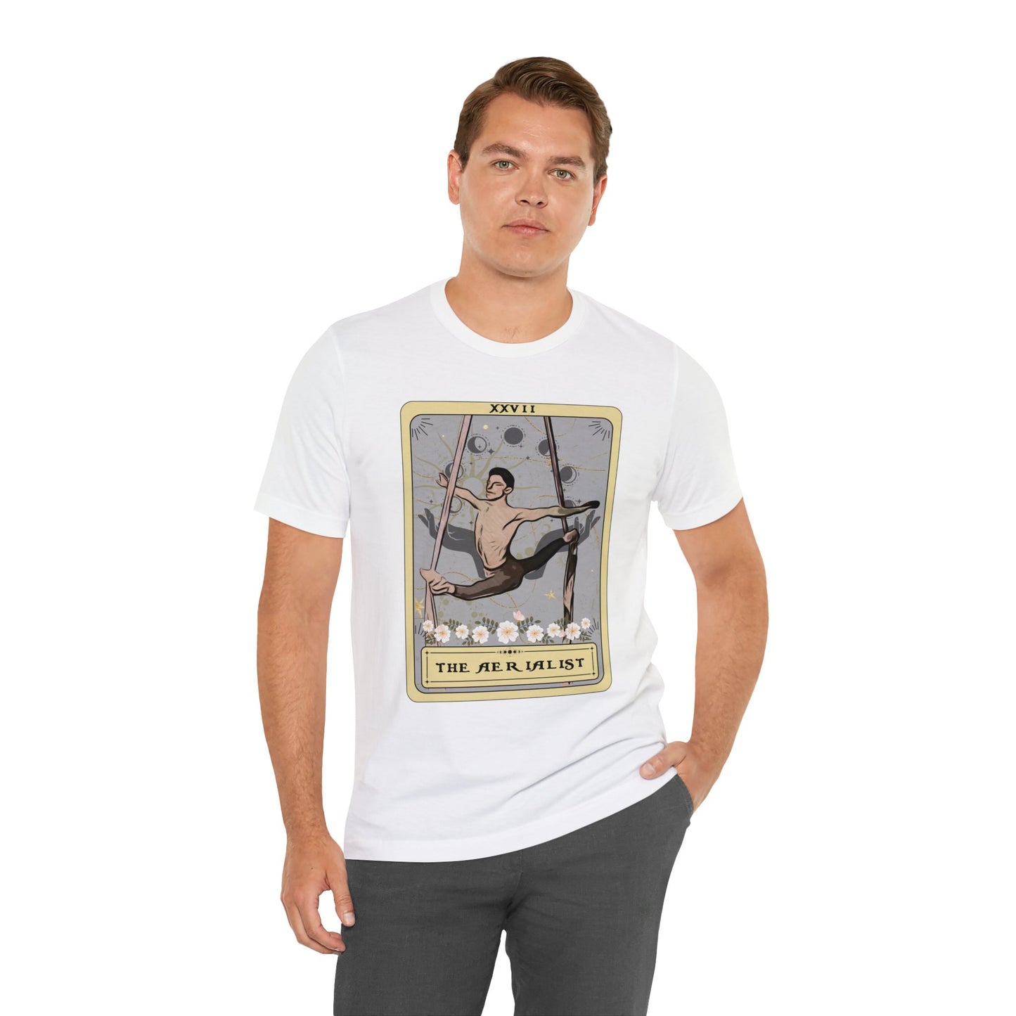 Male Aerialist Tarot Card Shirt