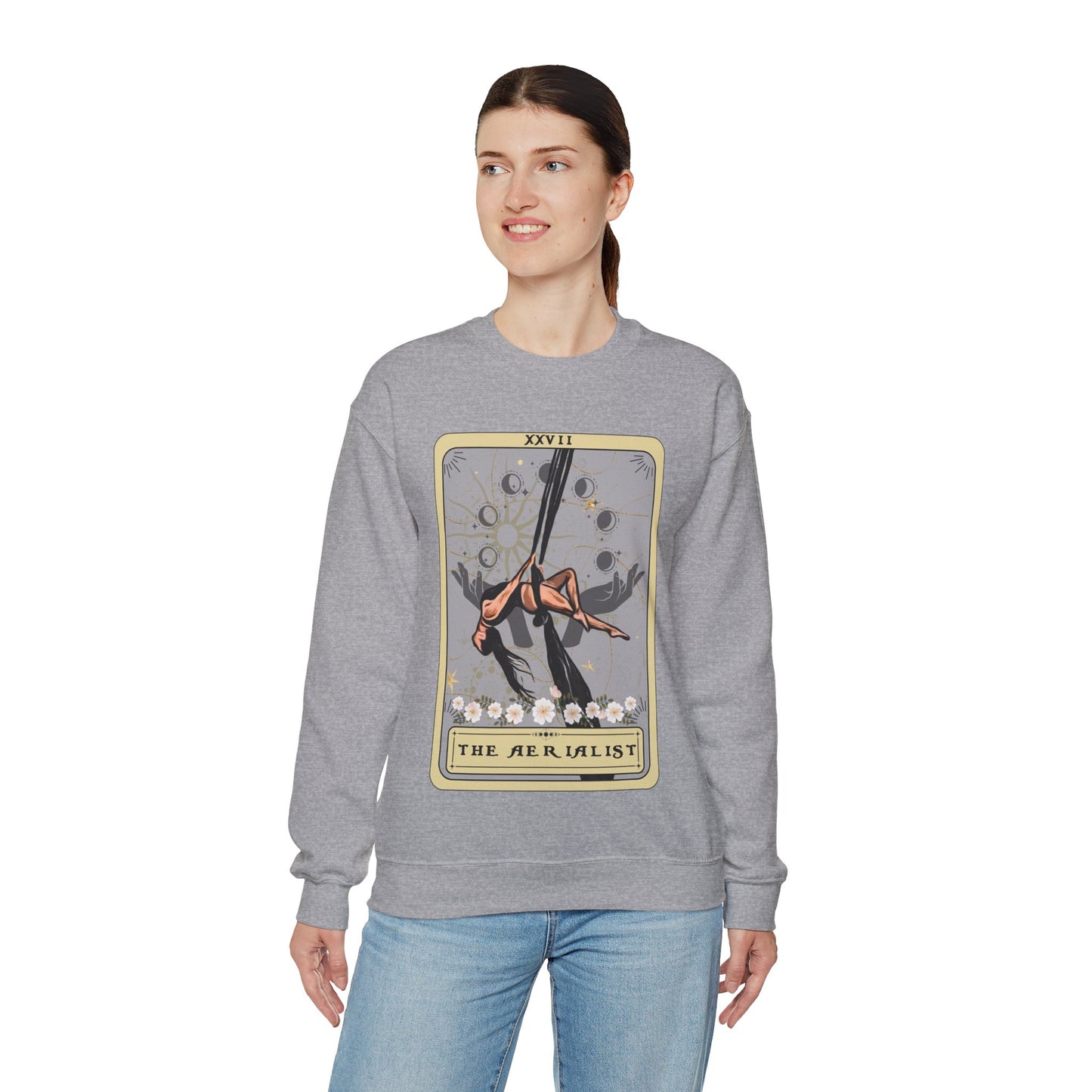 The Aerialist Tarot Card Sweatshirt