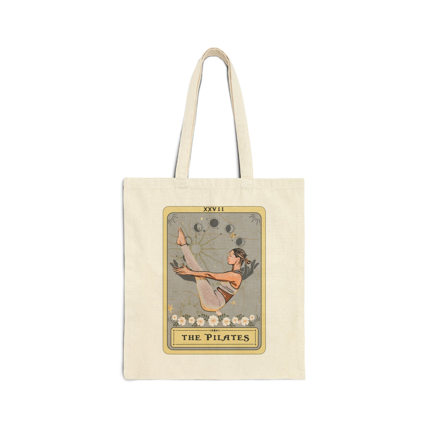 Pilates Tote Bag, The Pilates Tarot Card Tote Bag