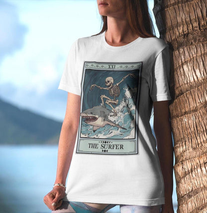 The Surfer Tarot Card Shirt, Surfing T-shirt Beach Lover Ocean Life Surfer Gifts