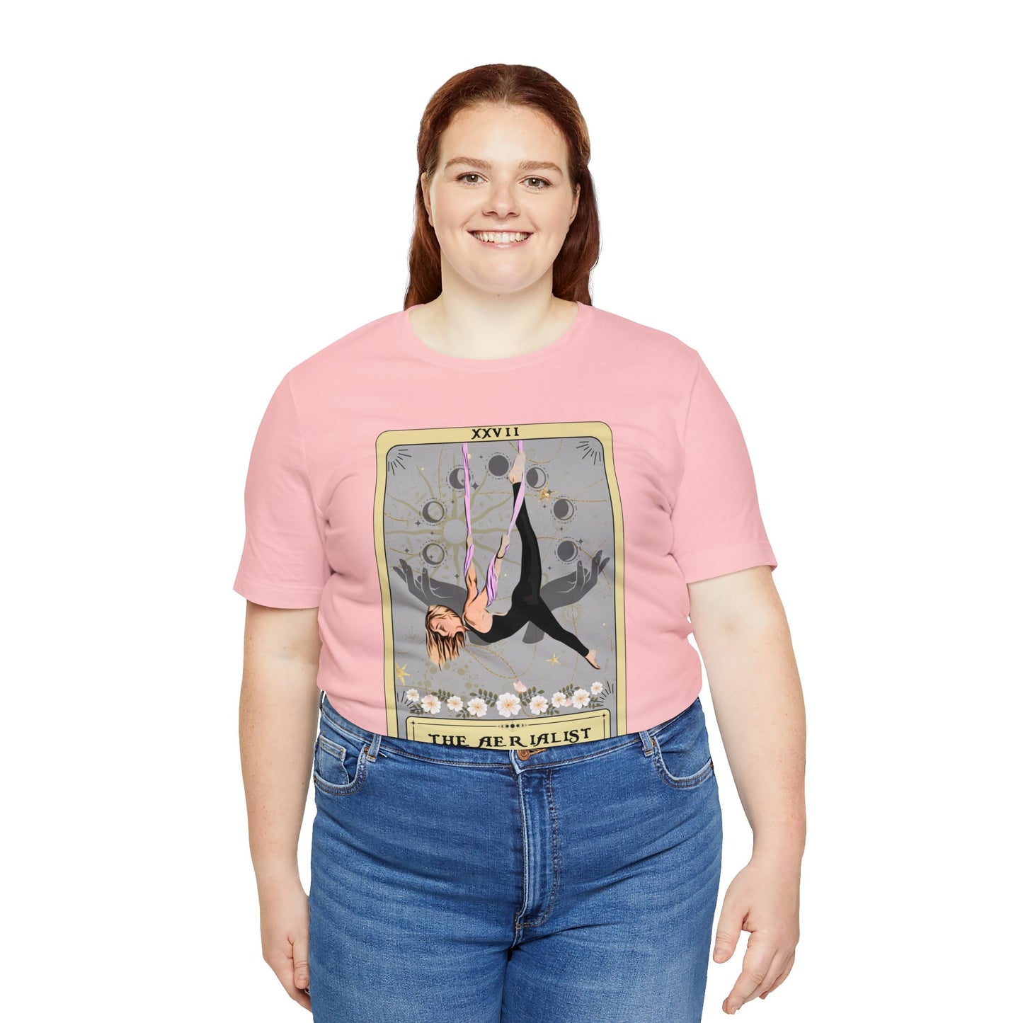 The Aerialist Tarot Card Shirt, Aerial Yoga T-shirt