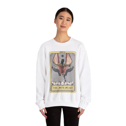 The Aerialist Tarot Card Sweatshirt, Aerialist Silks Sweatshirt