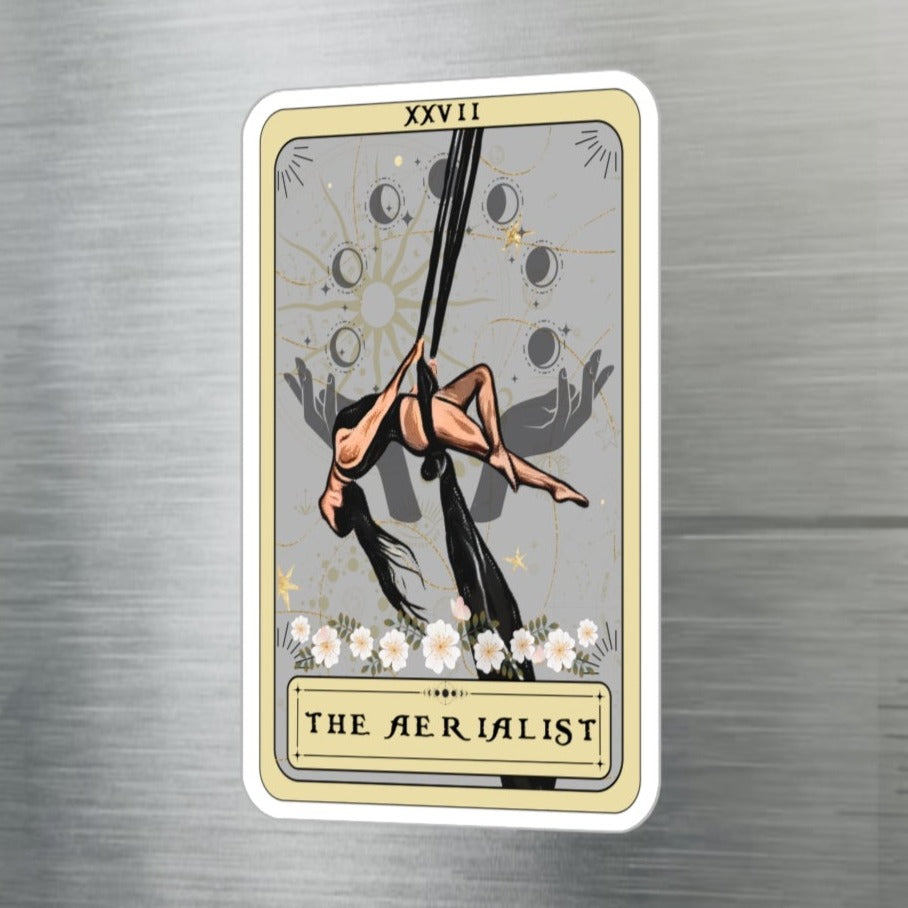 The Aerialist Tarot Card Sticker Vinyl Waterproof UV Resistant Aerial Dance Sticker