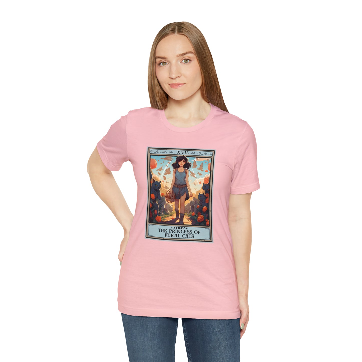 The Princess of Feral Cats Tarot Card Shirt, Cat Lover Gifts