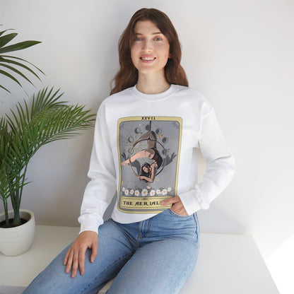 The Aerialist Tarot Card Sweatshirt, Aerial Hoop Sweater