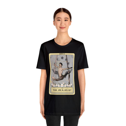 Male Aerialist Tarot Card Shirt