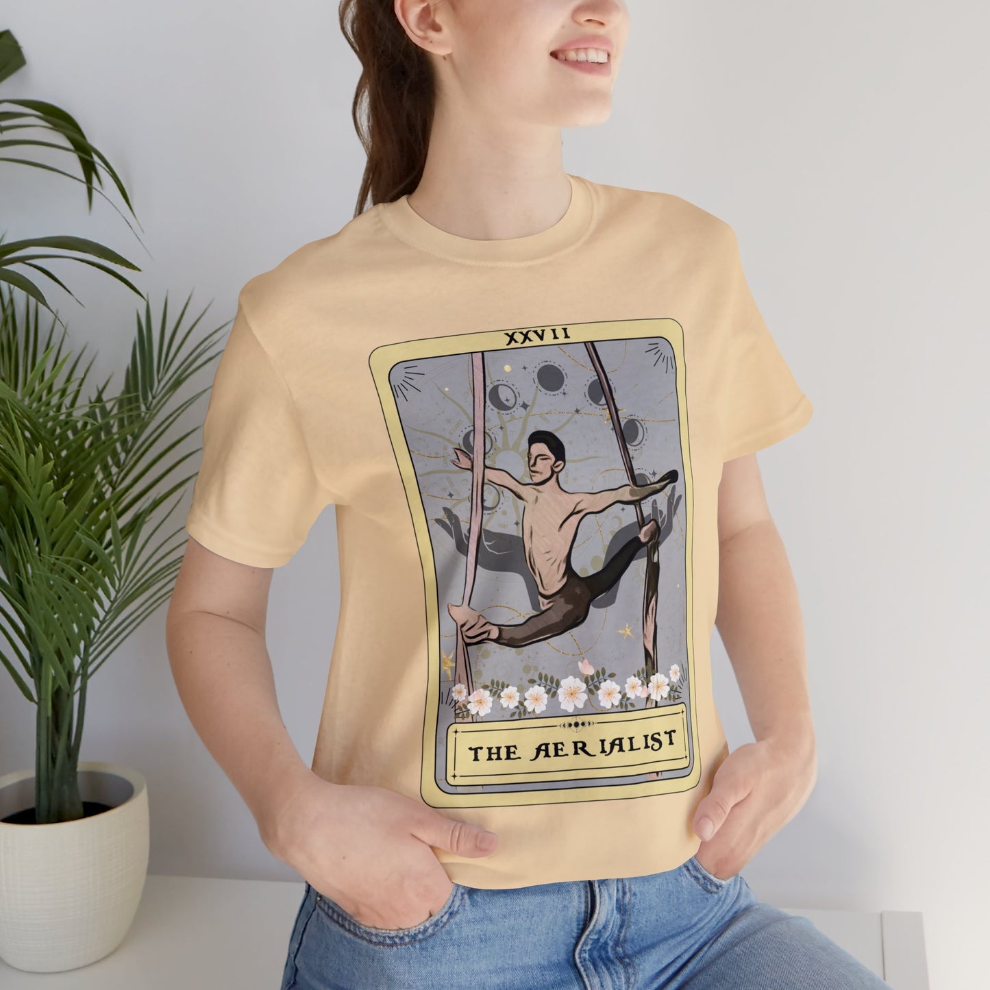 Male Aerialist Tarot Card Shirt