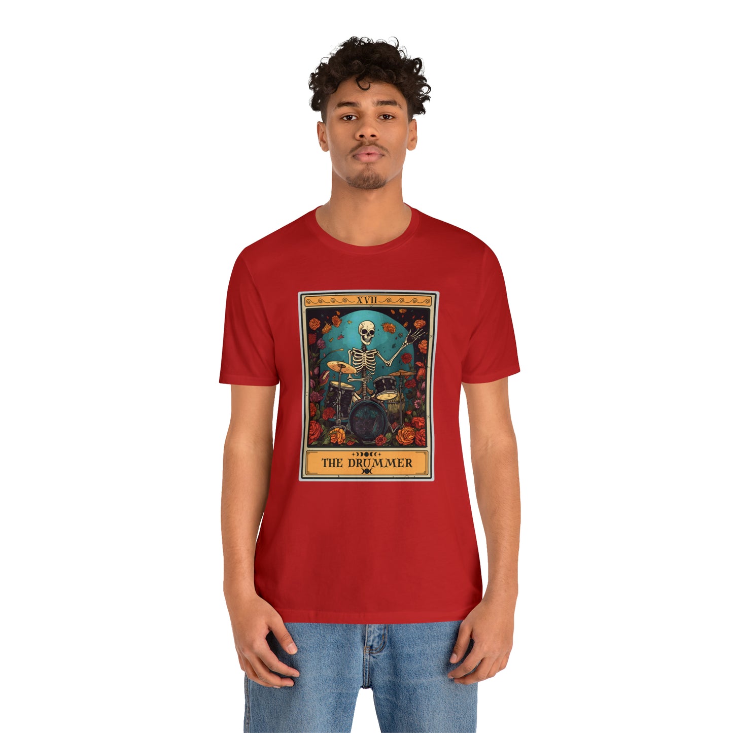 The Drummer Tarot Card Shirt, Drummer Shirt Drum Player Gifts