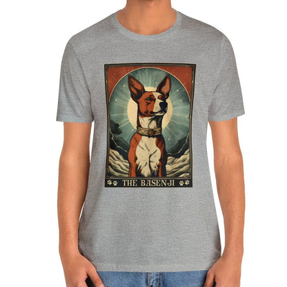 Basenji Tarot Card Shirt - Gifts for Basenji Moms and Owners