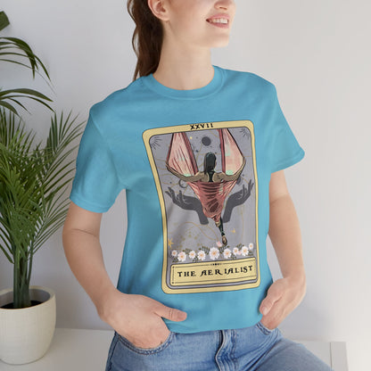 The Aerialist Tarot Card Aerial Dancer T-shirt