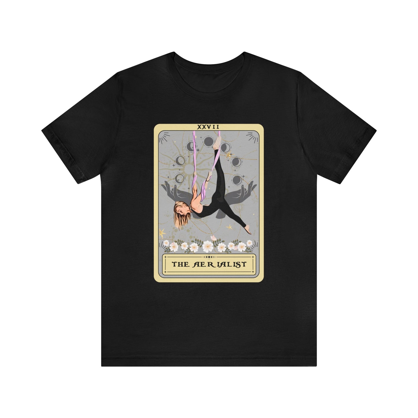 The Aerialist Tarot Card Shirt, Aerial Yoga T-shirt