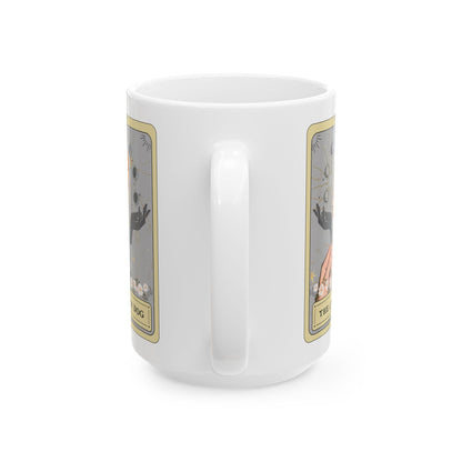 The Corn Dog Tarot Card Mug, 11oz 15oz