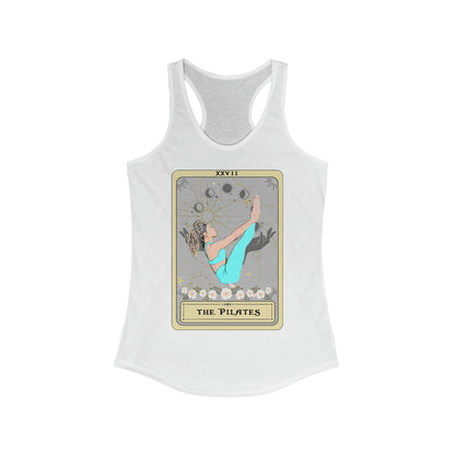 The Pilates Tarot Card Tank Top, Pilates Pose