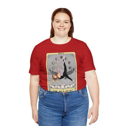 The Aerialist Tarot Card Shirt, Aerial Yoga T-shirt