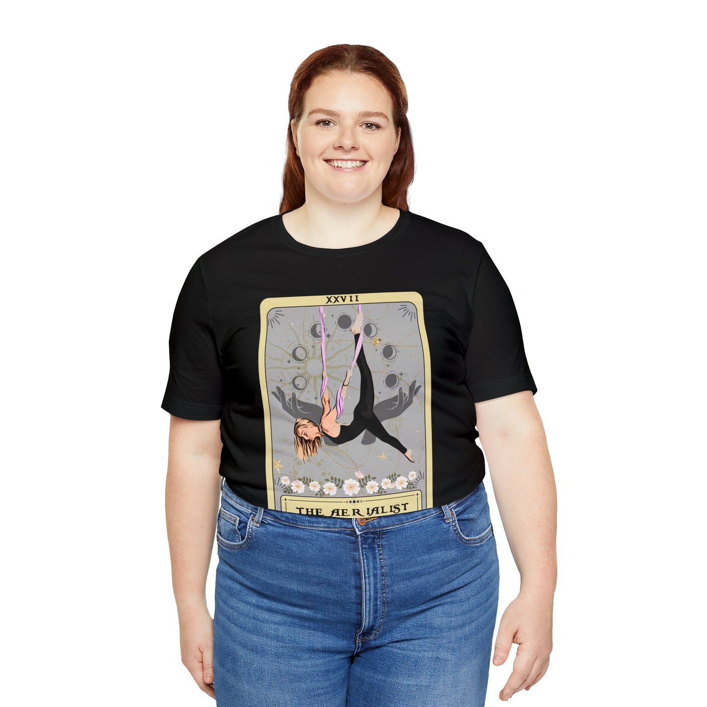 The Aerialist Tarot Card Shirt, Aerial Yoga T-shirt