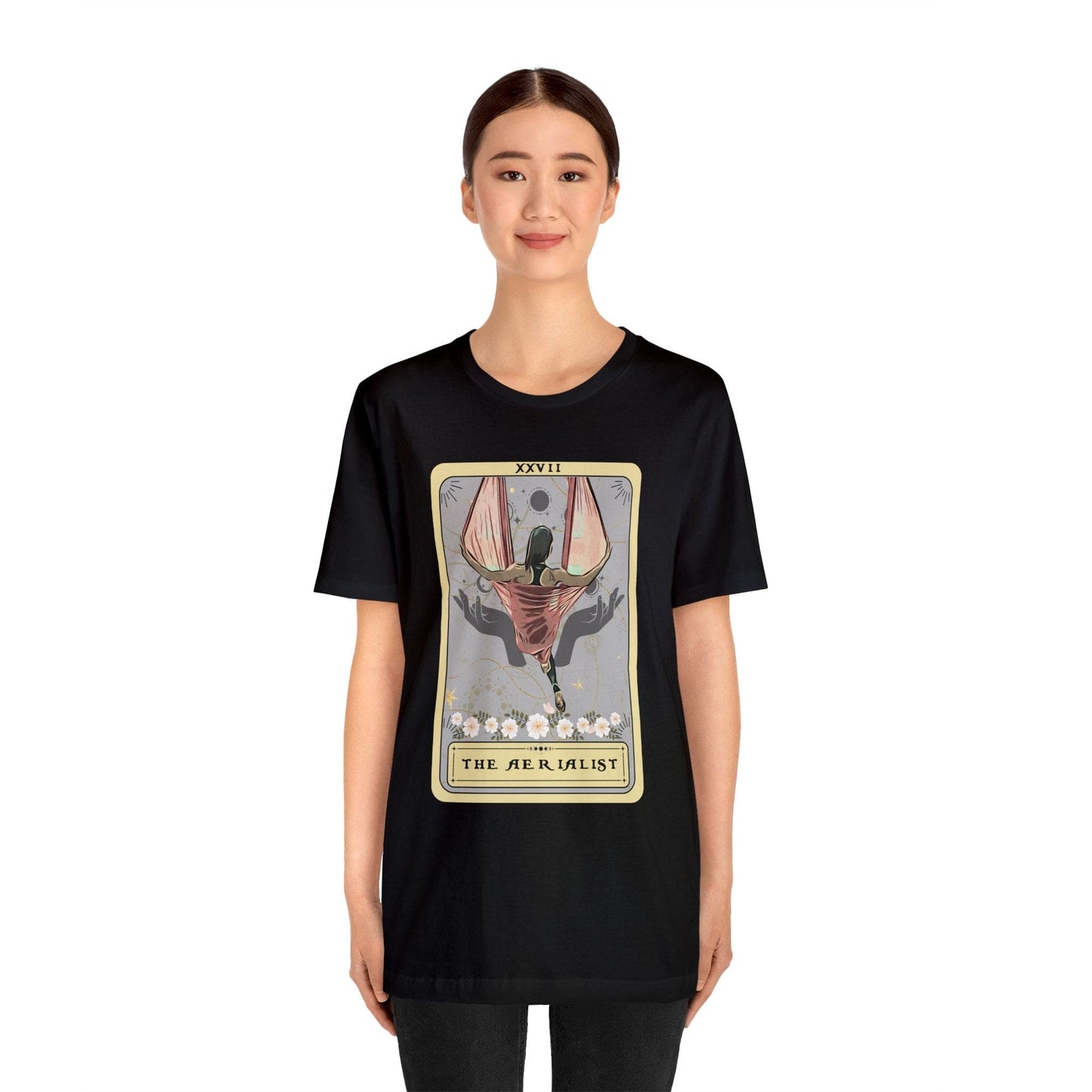 The Aerialist Tarot Card Aerial Dancer T-shirt