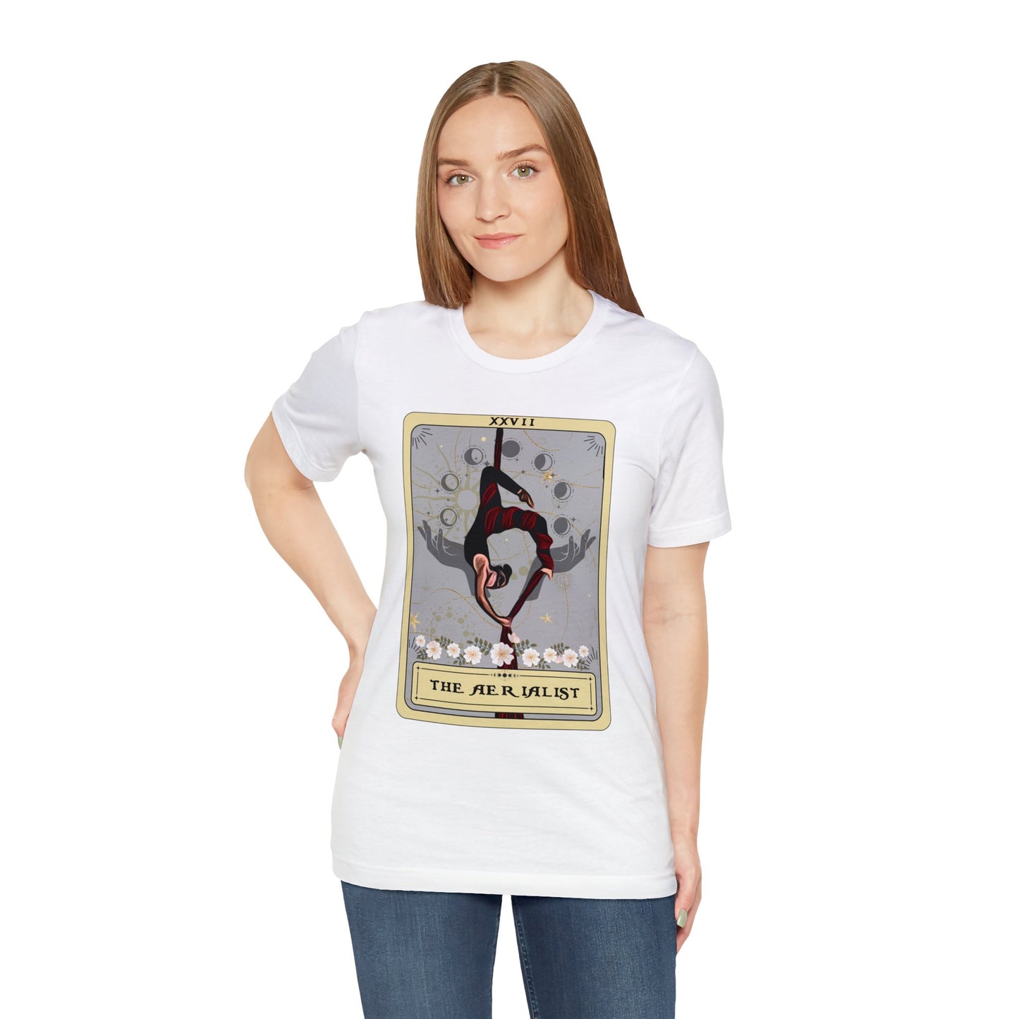 The Aerialist Tarot Card T-shirt, Aerial Silks