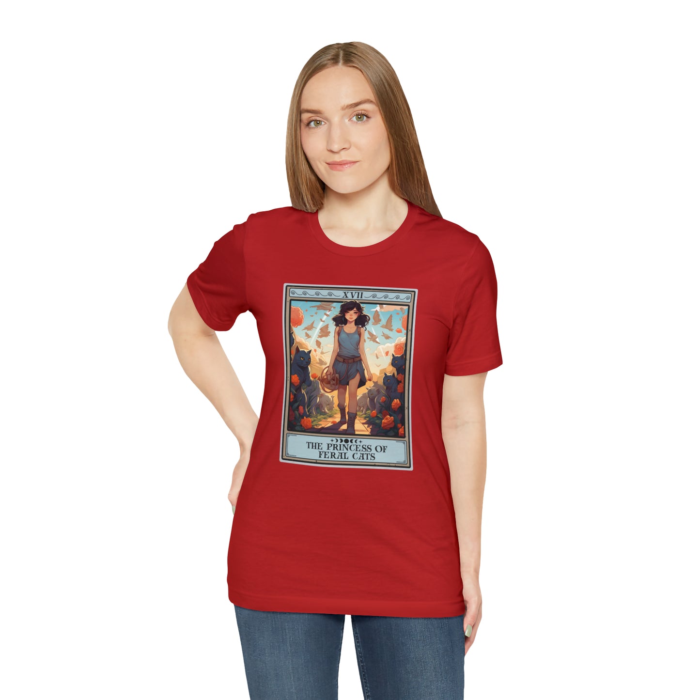 The Princess of Feral Cats Tarot Card Shirt, Cat Lover Gifts