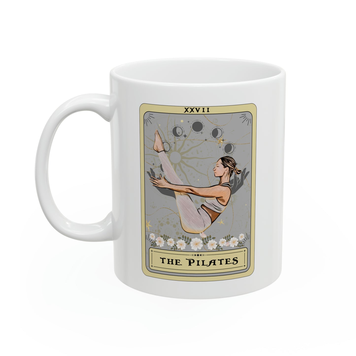 The Pilates Tarot Card Mug, 11 oz Mug