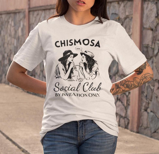 Chismosa Social Club T-Shirt - Funny Latina Cafecito y Chisme Tee