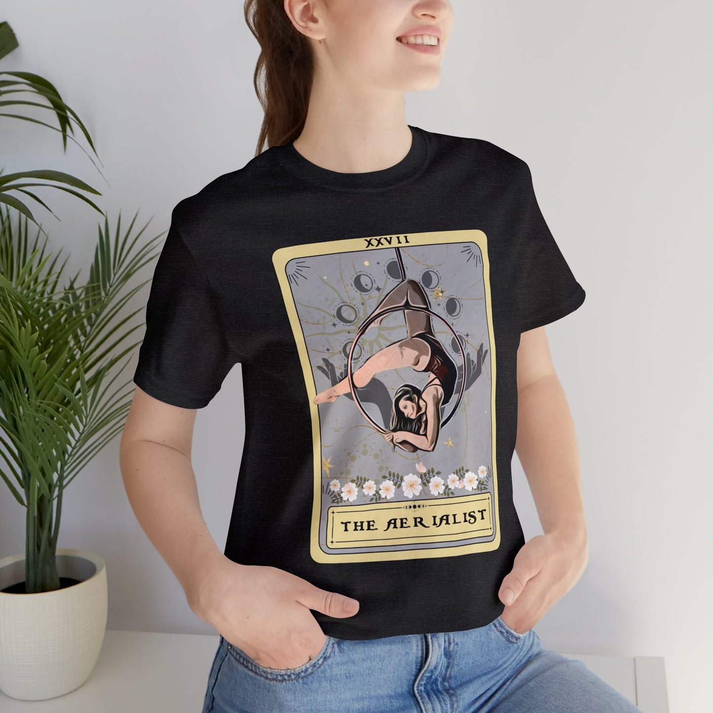 The Aerialist Tarot Card Shirt, Aerialist Hoop T-shirt