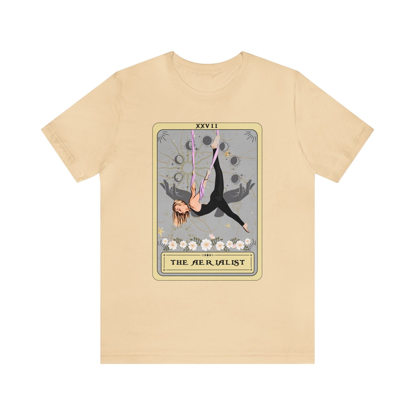 The Aerialist Tarot Card Shirt, Aerial Yoga T-shirt