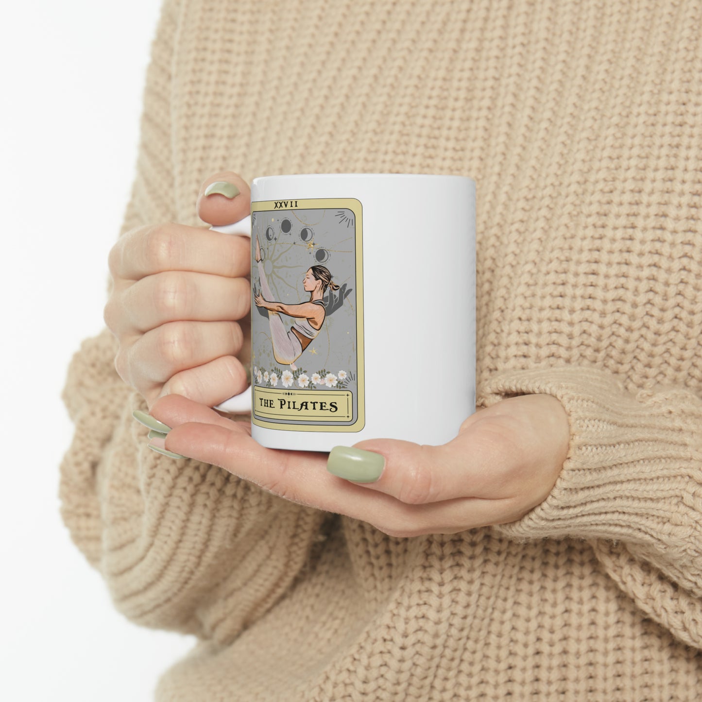 The Pilates Tarot Card Mug, 11 oz Mug