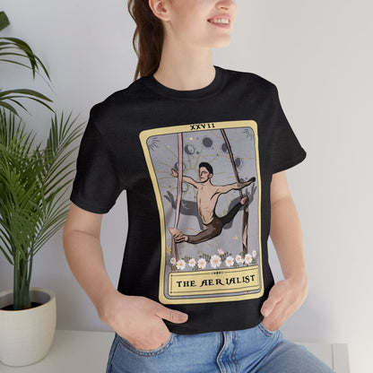 Male Aerialist Tarot Card Shirt