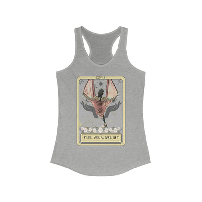 The Aerialist Tarot Card Tank Top, Aerial Hammock Tank