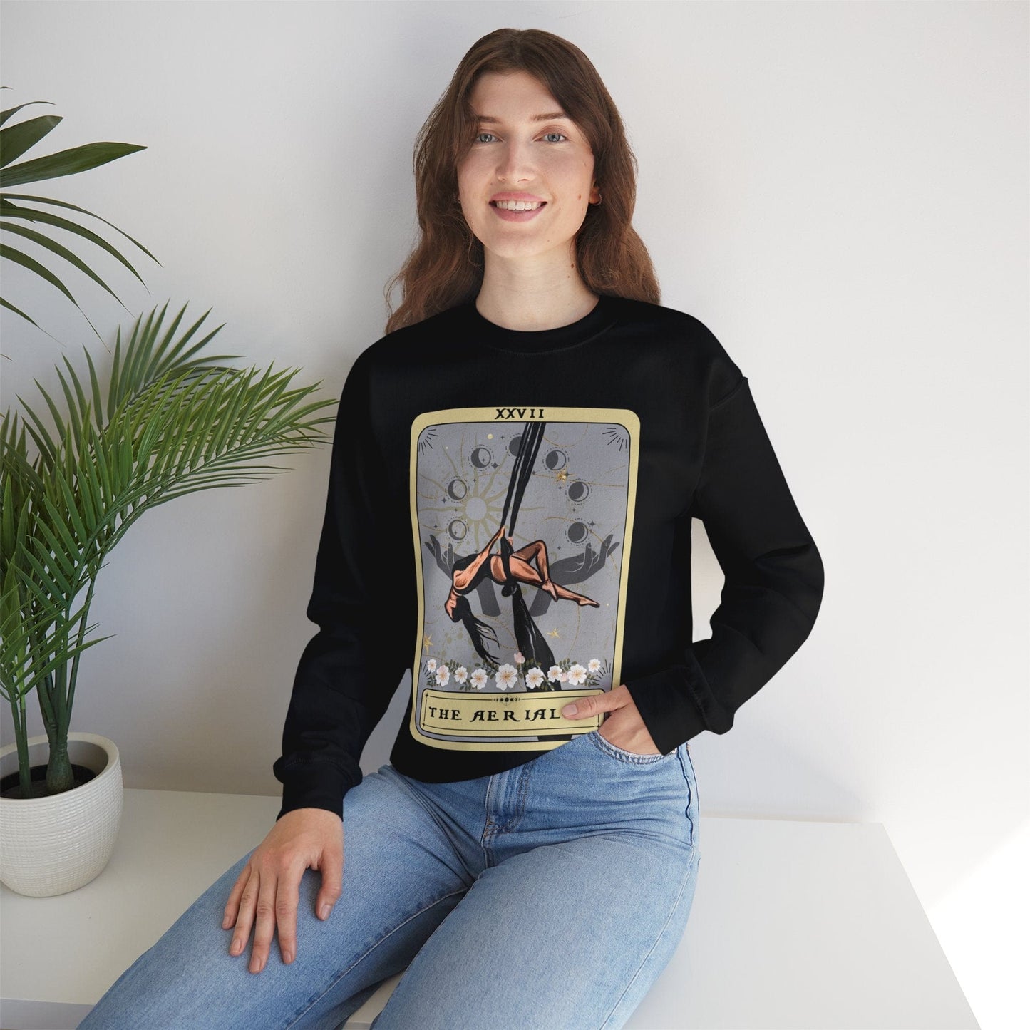 The Aerialist Tarot Card Sweatshirt