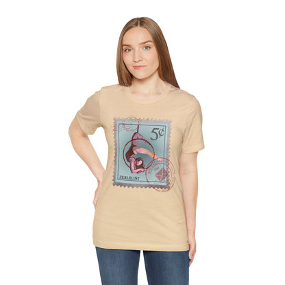 Aerialist T-Shirt Aerial Hoop Post Stamp