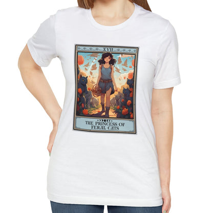 The Princess of Feral Cats Tarot Card Shirt, Cat Lover Gifts