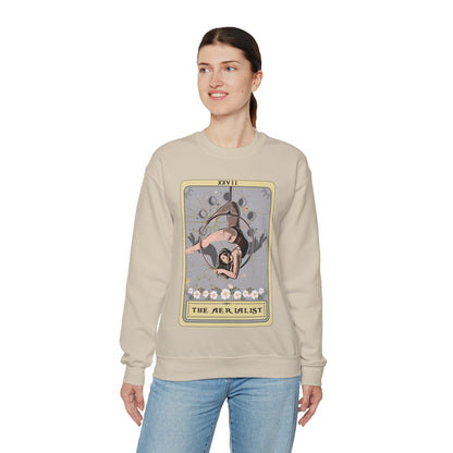 The Aerialist Tarot Card Sweatshirt, Aerial Hoop Sweater