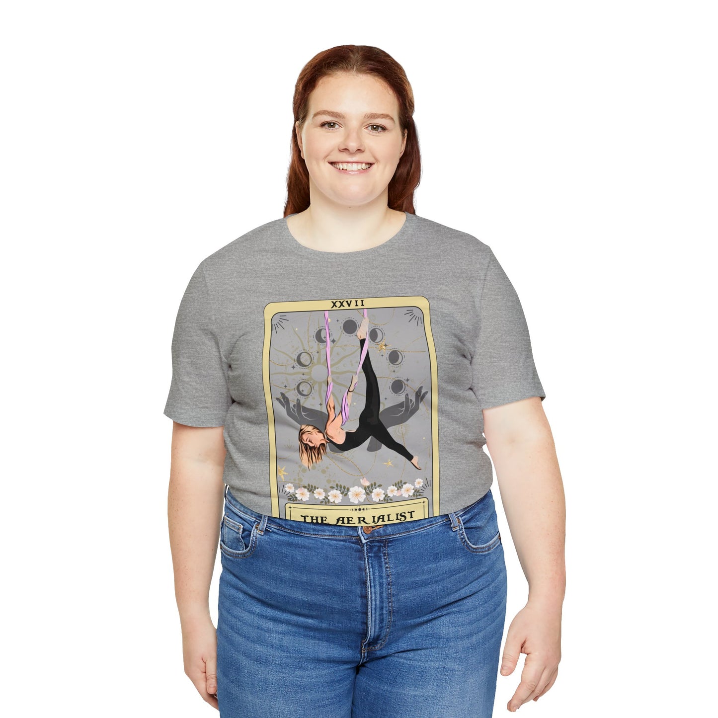 The Aerialist Tarot Card Shirt, Aerial Yoga T-shirt